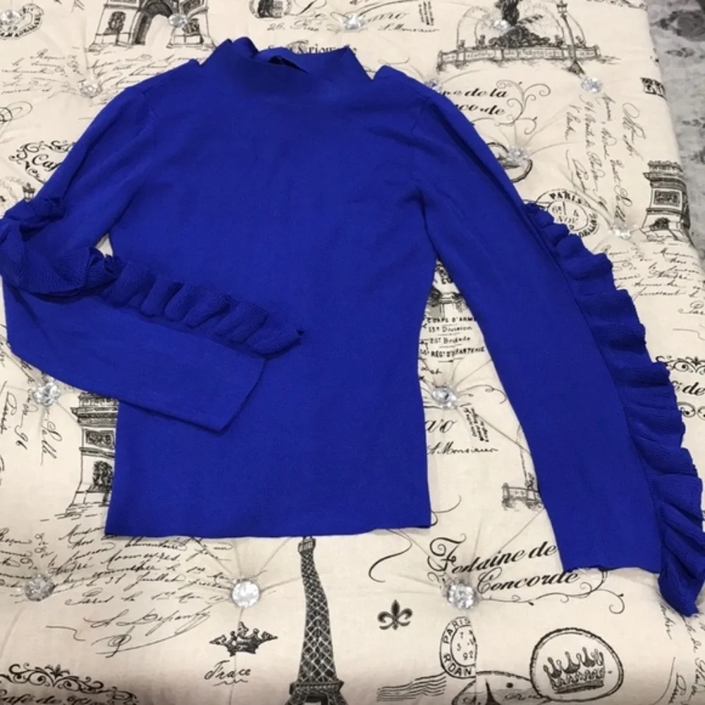 Rachel Roy Collection Callum Ruffle Sleeve - Picture 2 of 6